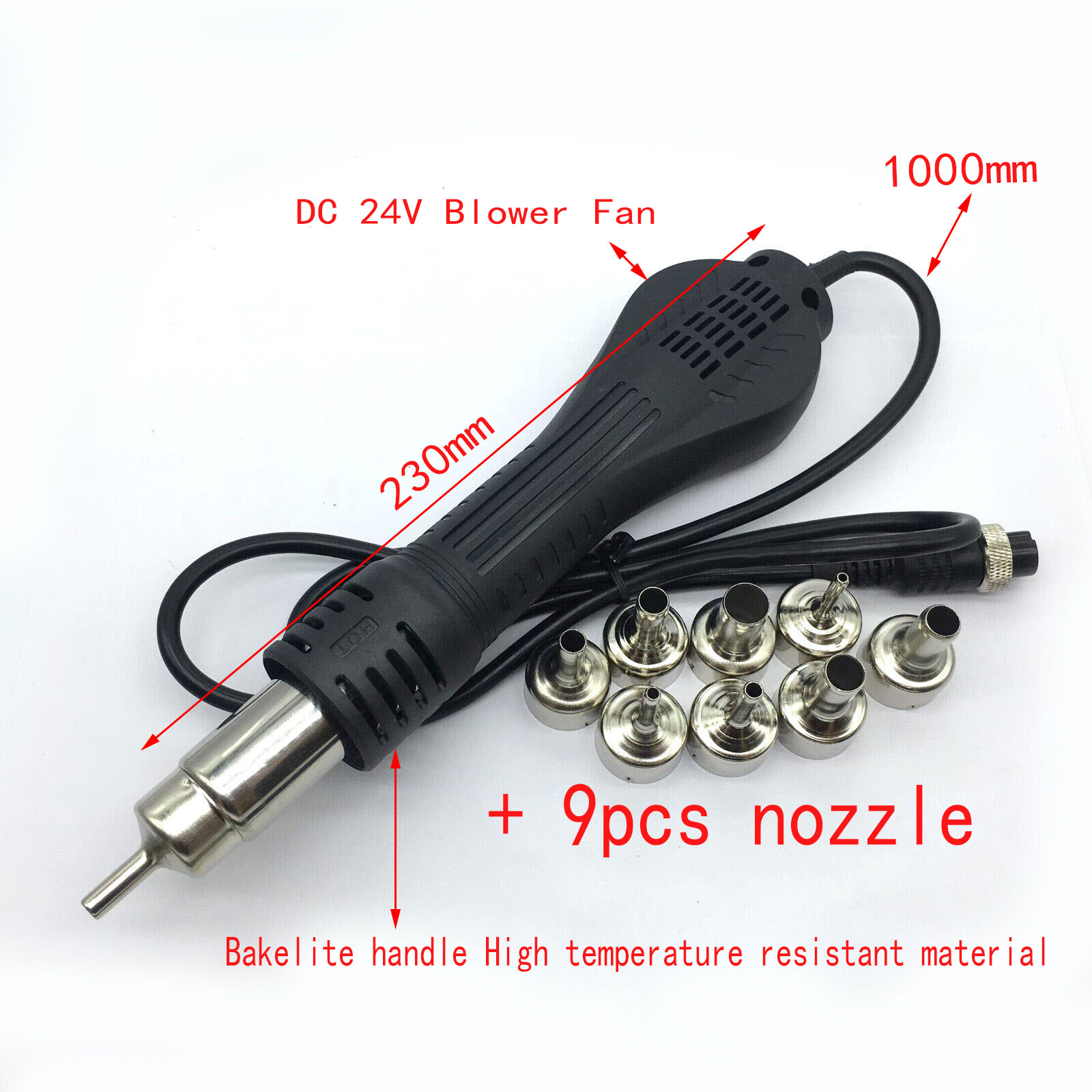 Hot Air Station 858 - Hot Air Desoldering arma, Desoldering arma,