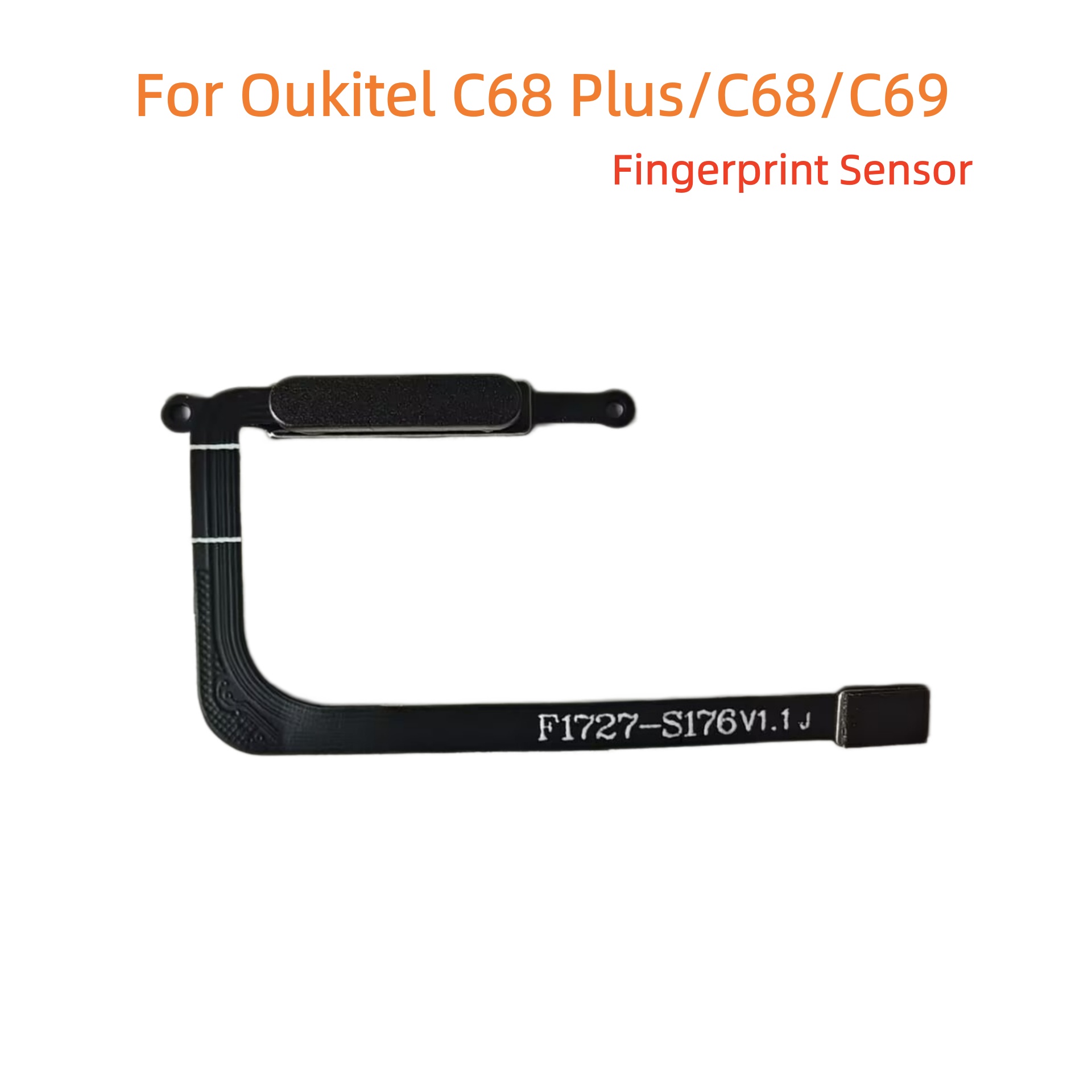 Fingerprint Cable Flex - Para Oukitel C68 Plus C68 C69: