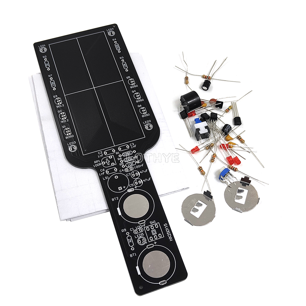 Electronics Repair School - Mini detector de metais simples portátil,