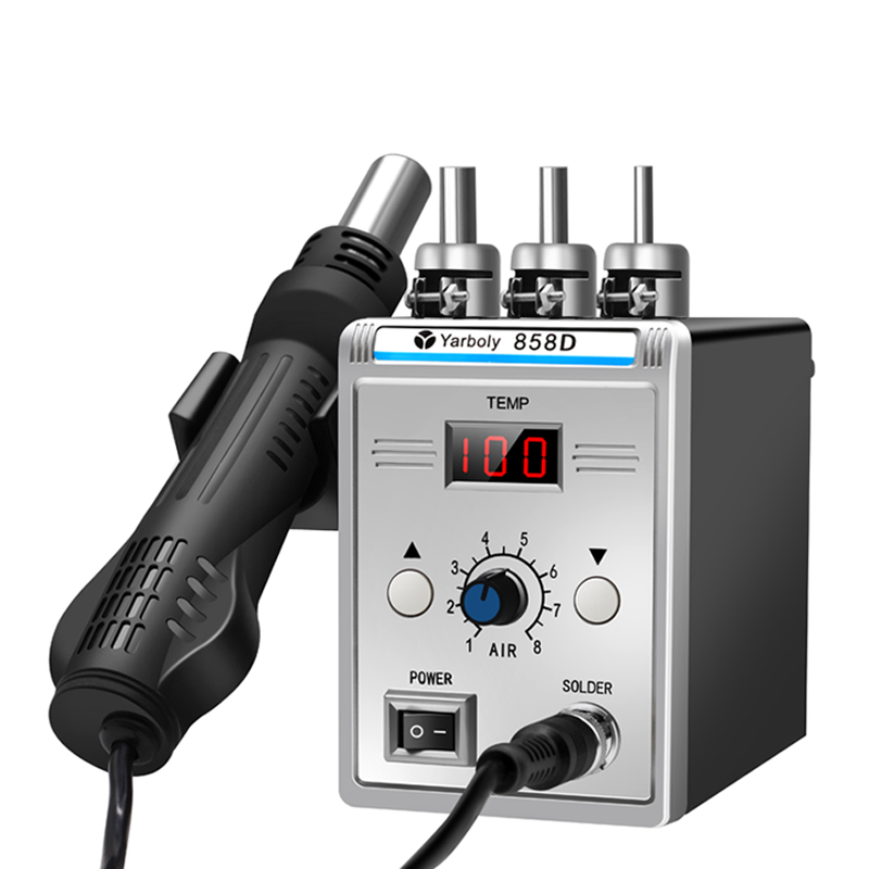Hot Air Station 858 - Pistola de ar quente 858d bga