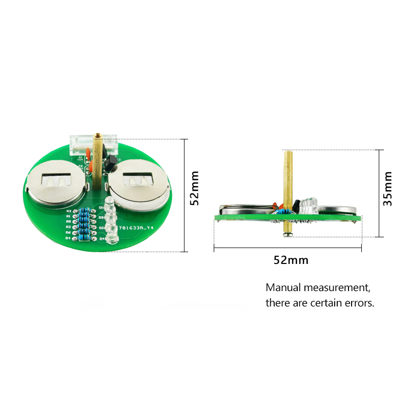 Kit eletrônico giroscópio led, - Electronics Repair School avaliação e preço