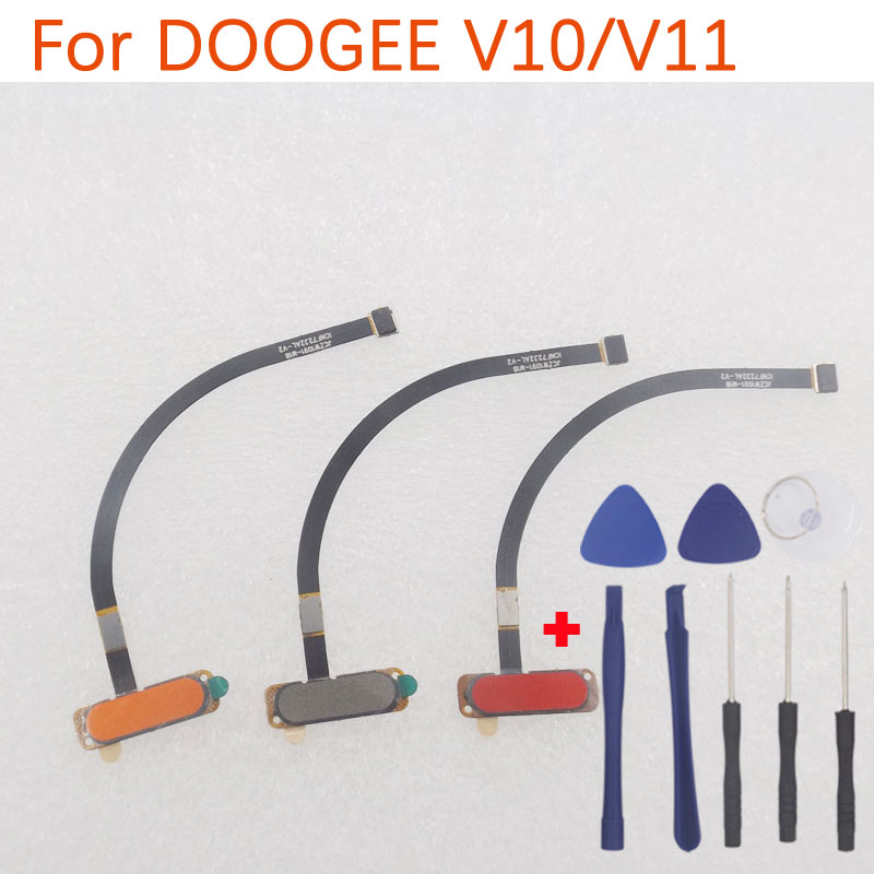 Novo original doogee v11 v10 s - Fingerprint Cable Flex avaliação e preço