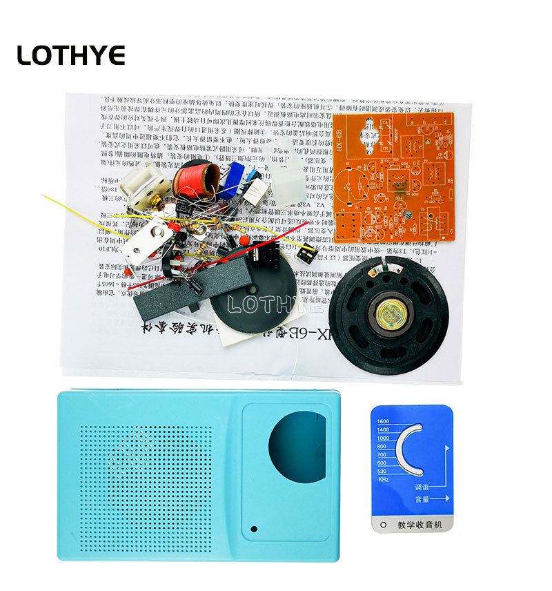 Conjunto de rádio am de seis t - Electronics Repair School avaliação e preço