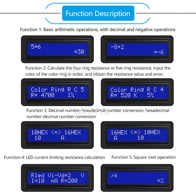 Mini calculadora diy kit eletr - Electronics Repair School avaliação e preço