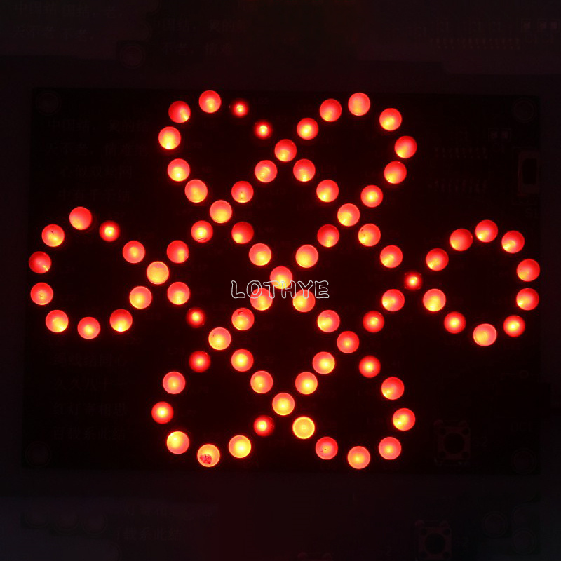 Led fluindo luz nó chinês diy  - Electronics Repair School avaliação e preço