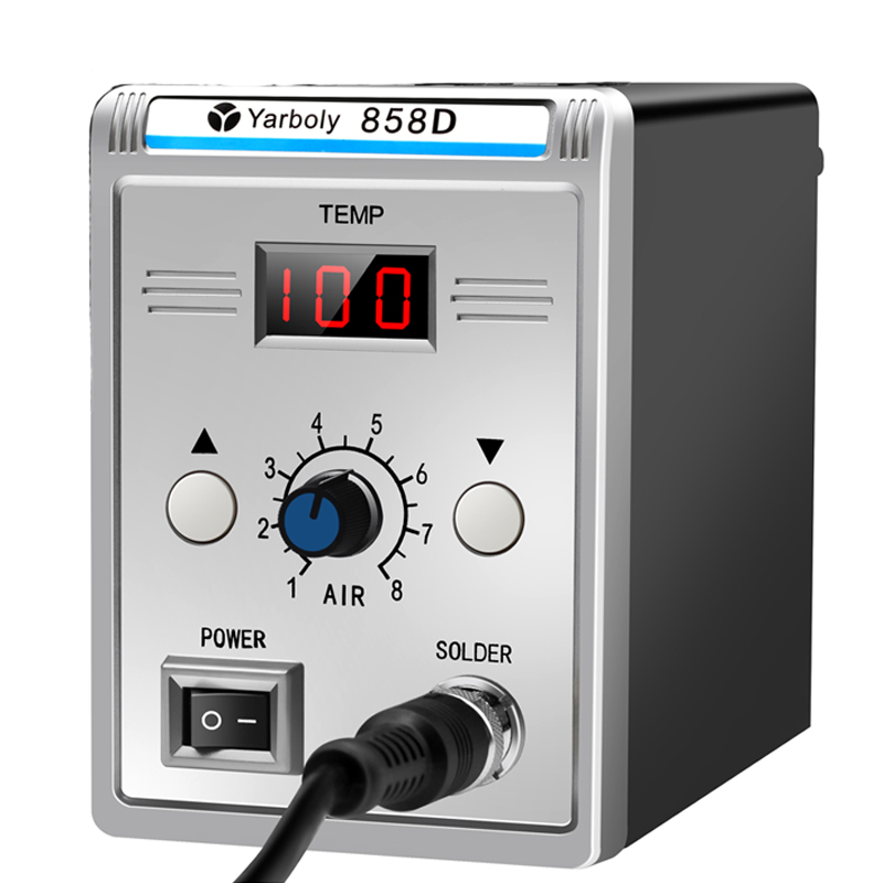 Pistola de ar quente 858d bga  - Hot Air Station 858 avaliação e preço