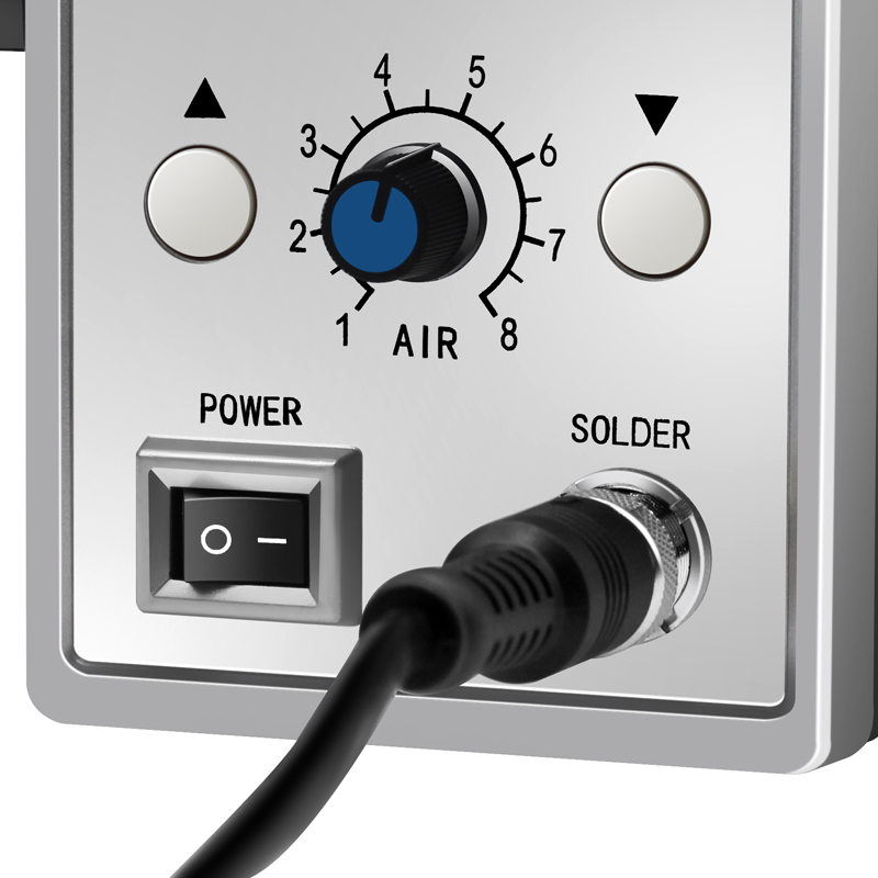 Pistola de ar quente 858d bga  - Hot Air Station 858 avaliação e preço